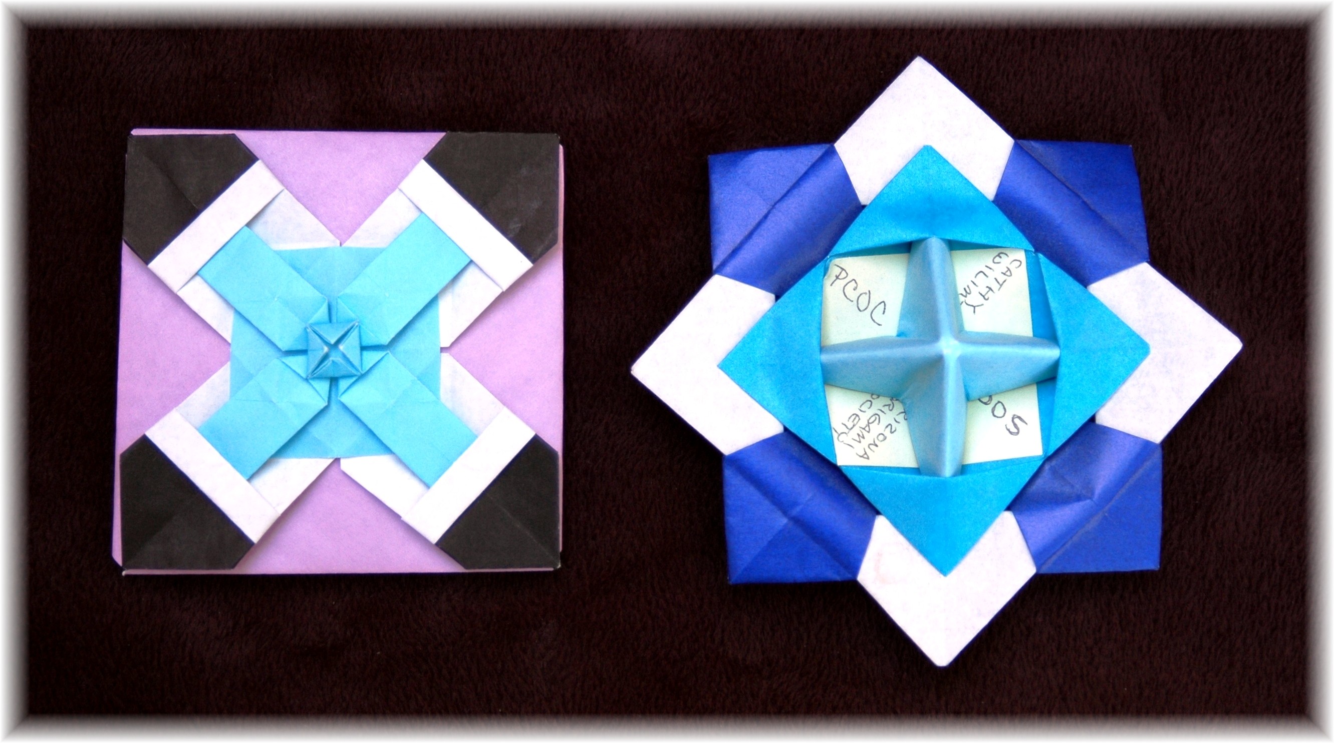 Origami Souvenirs Received